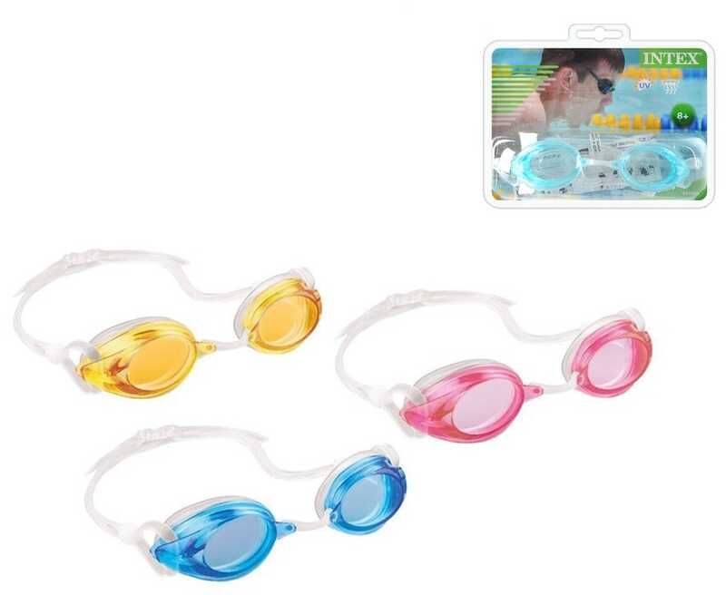 Intex Окуляри для плавання 3 кольори, від 8 років  фото 1