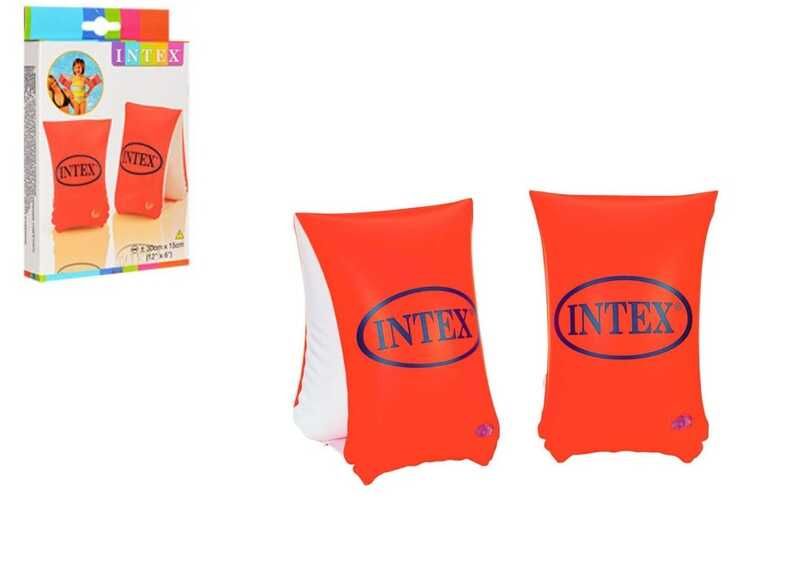 Intex Нарукавник Люкс для детей с 6-12р, размером 30х15см  фото 1