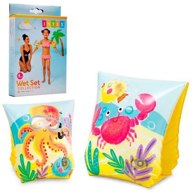 Intex Нарукавники, Рибки (36) від 3 до 6 років, розміром 23х15см  фото 1