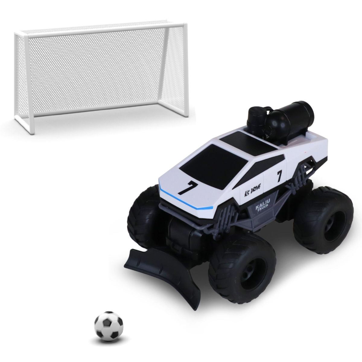 Автомобіль SPRAY CAR на радіокеруванні – CYBER RIDE (білий, 1:24, 2. 4 ГГц, акум.  3,7 V, вихлопна пара)  фото 1