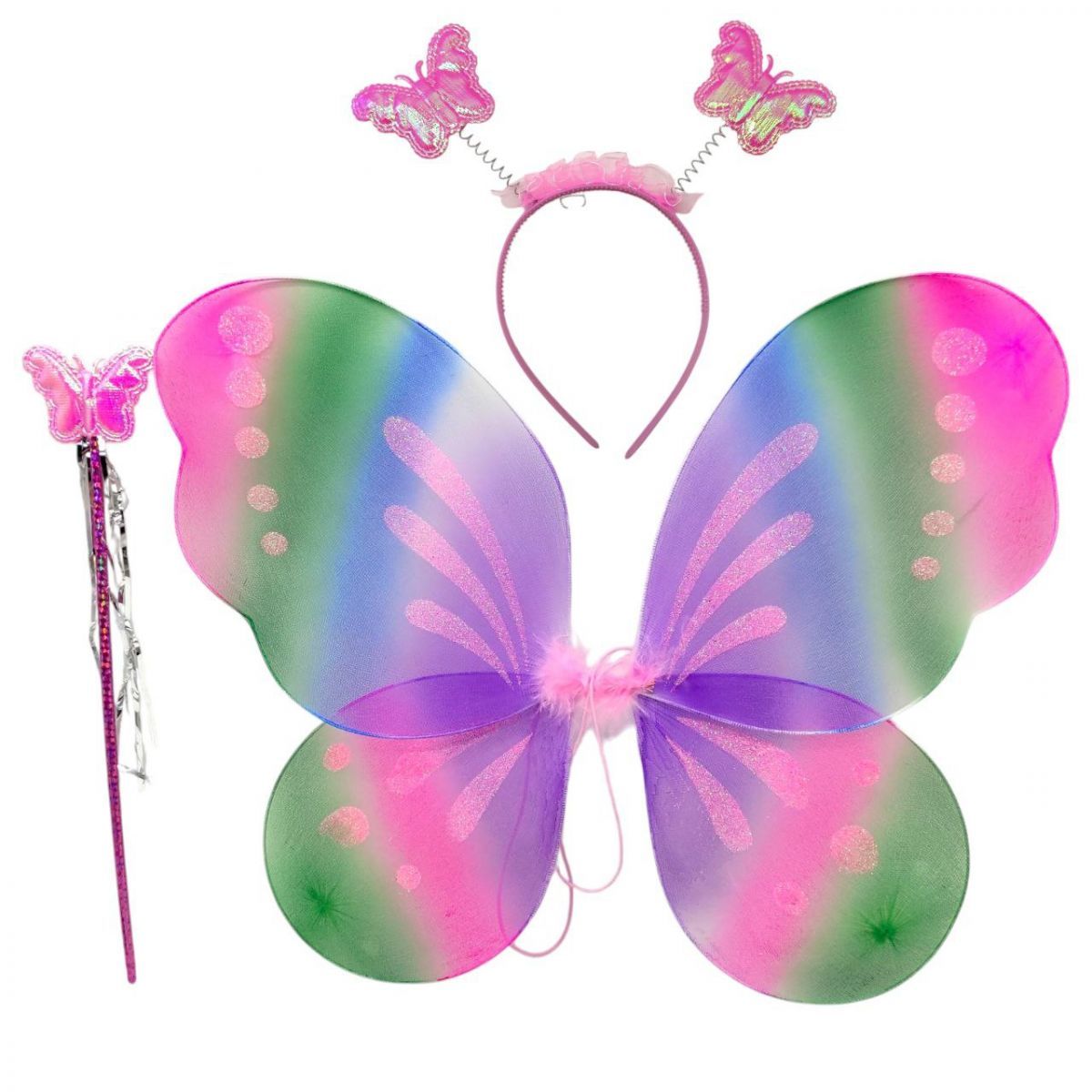 Уцінка.  Набір метелика різнобарвник 39*44 см Пошкоджена упаковка  фото 1