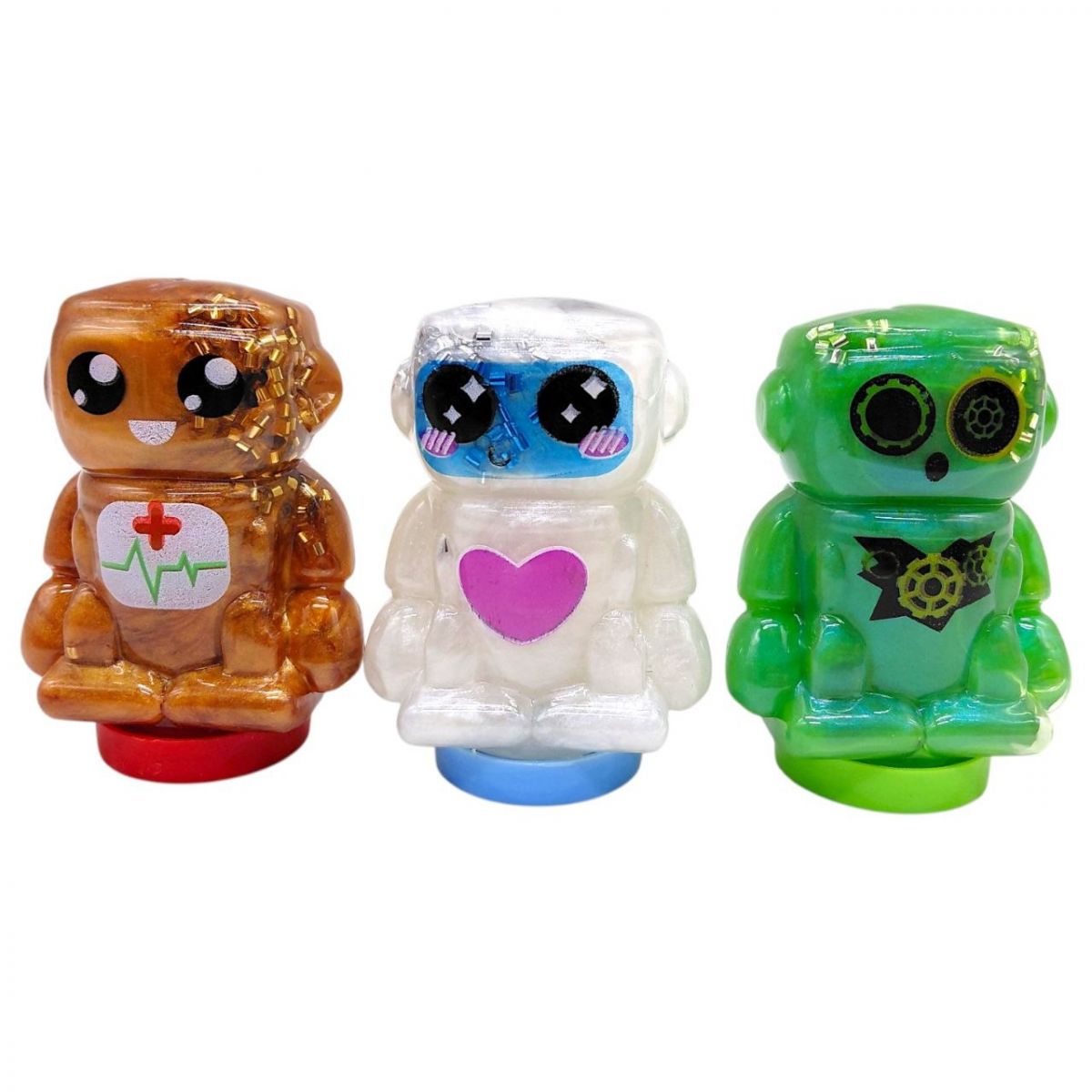 Игрушка-антистресс (слайм) Robot, 80 мл (микс видов)  фото 1