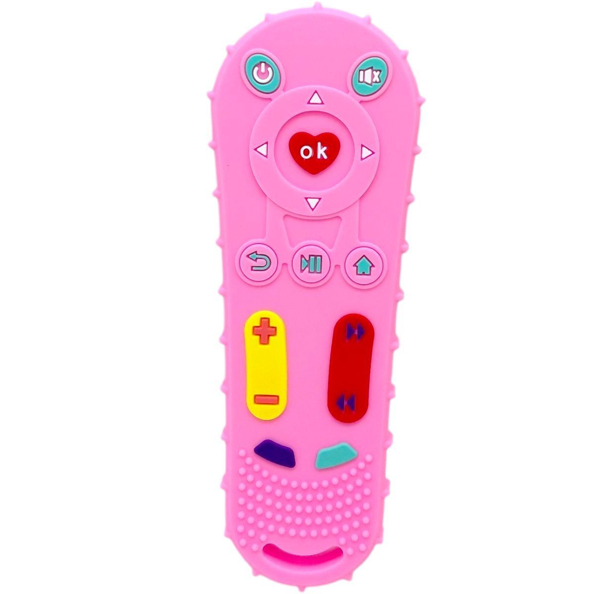 Прорезыватель "Пульт", в пакете (РОЗОВЫЙ)  фото 1