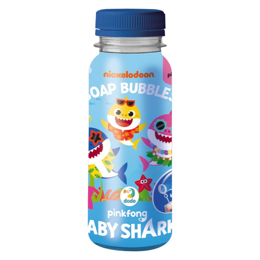 Бульбашки мильні «Baby Shark».  Обʼєм 150 мл  фото 1