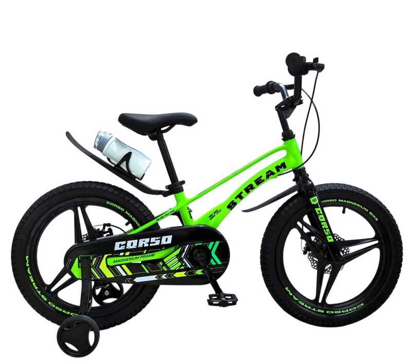 Велосипед 18 дюймів 2-х колісний Corso «Stream»  фото 1