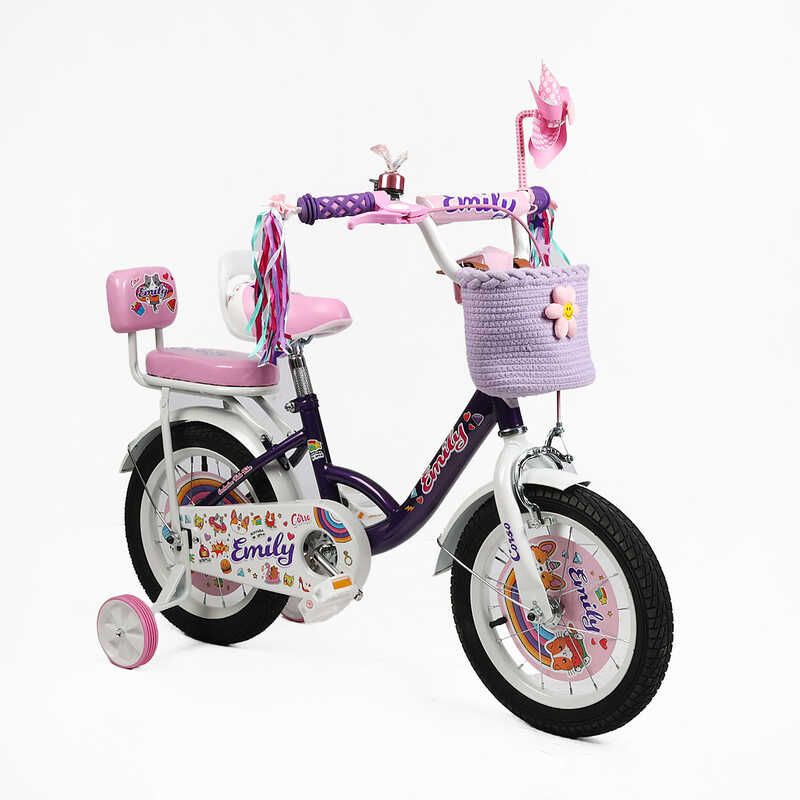 Велосипед 14 дюймів 2-х колісний Corso Emily  фото 1