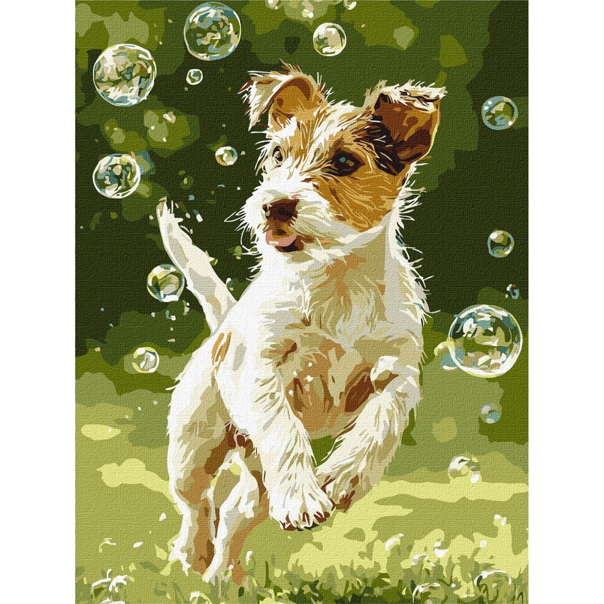 Картина по номерах "Лови бульбашку!" 30х40см  фото 1