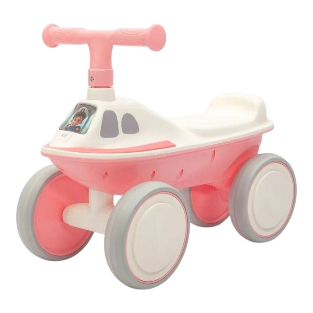 Велобіг JOY 4-х колісний (колеса PU, рама пластик, озвучування та підсвічування)  фото 1