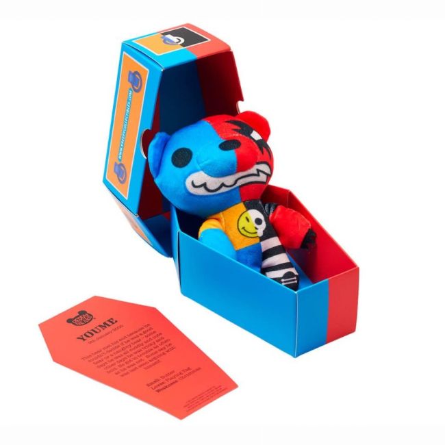 Плюшева колекційна іграшка "DEDDY BEARS" SERIES 4 (ЧЕРВОНО-СИНІЙ)  фото 1