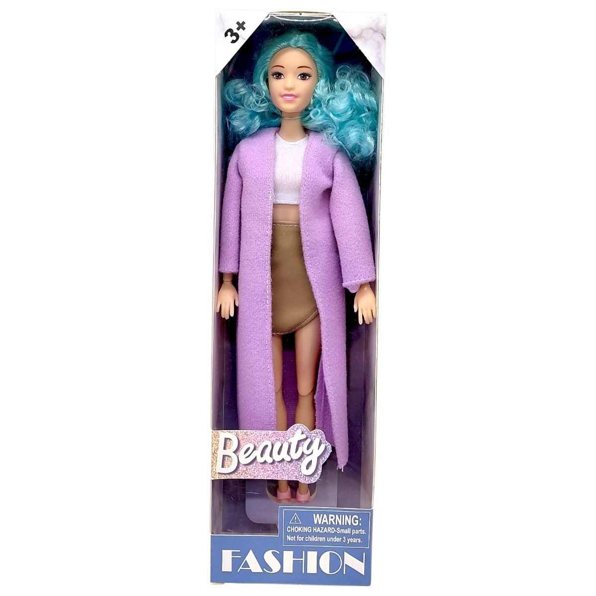 Лялька в пальто ""Fashion Beauty" 29см (БУЗКОВА)  фото 1