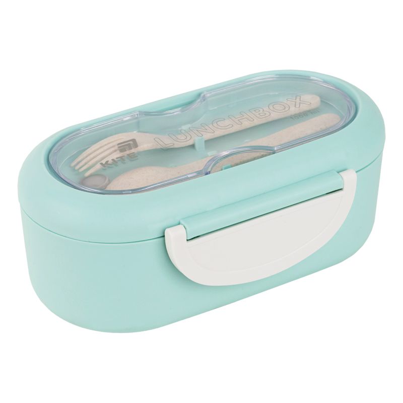 Ланчбокс з розділювачем 1000 мл, м'ятний  фото 1