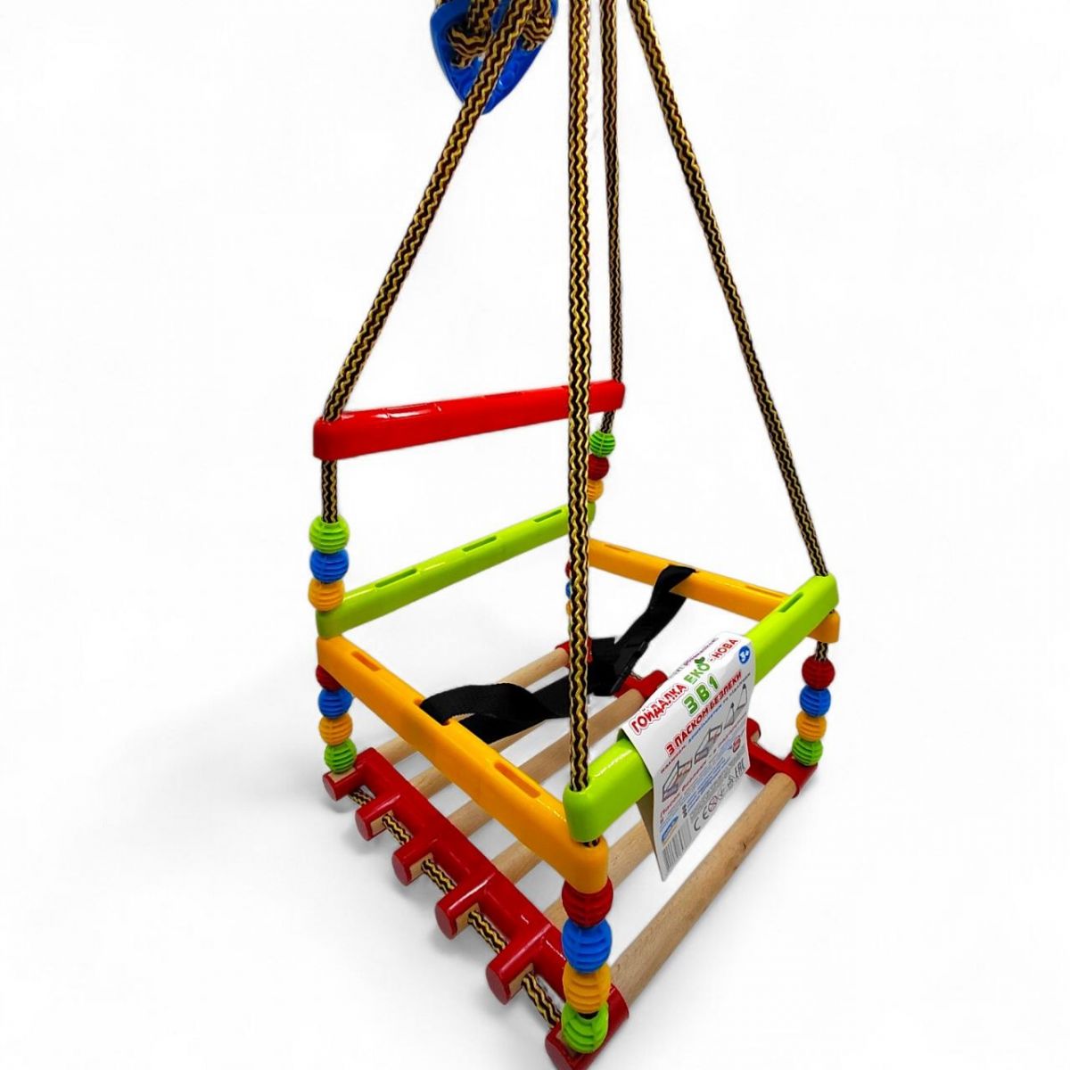 Гойдалка 3 в 1 MAXIMUS (ЧЕРВОНА)  фото 1