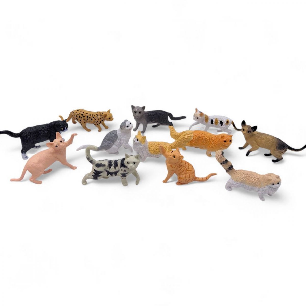 Тварини ігровий набір "Котики" (у пакеті 19*16*5см)  фото 1