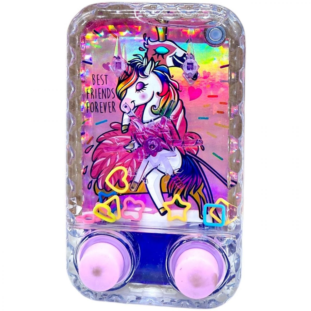 Водна гра з кільцями "Єдинороги" (РОЖЕВА)  фото 1