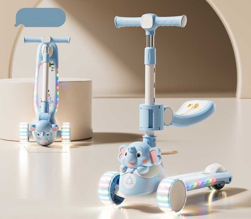 Самокат триколісний з сидінням Skyper  фото 1