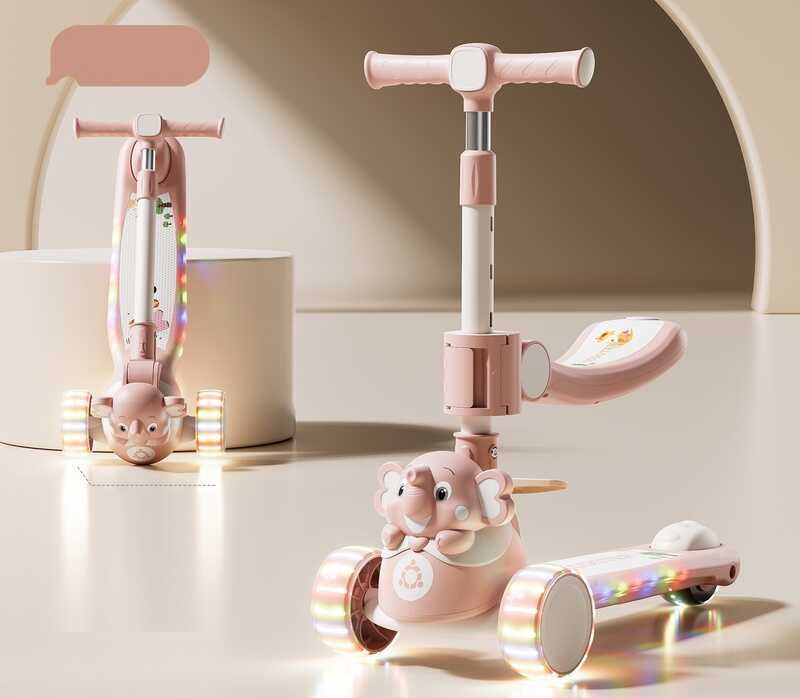 Самокат триколісний з сидінням Skyper  фото 1