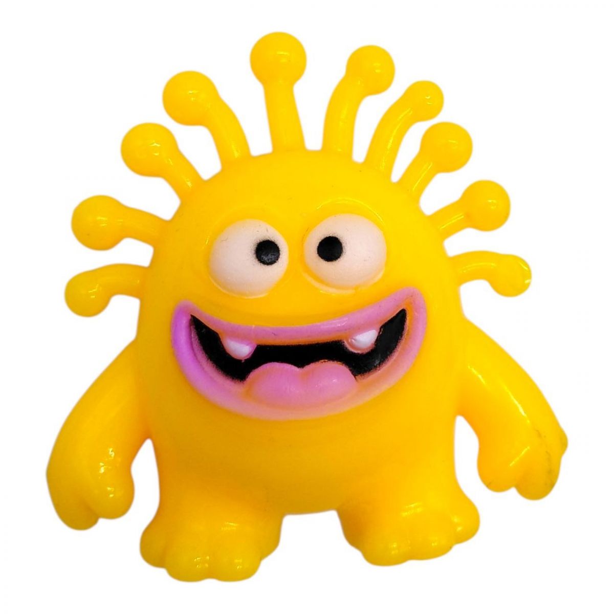 Антистрес "Монстр-вірус" (ЖОВТИЙ)  фото 1