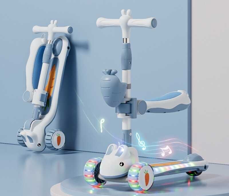 Самокат триколісний з сидінням Skyper  фото 1