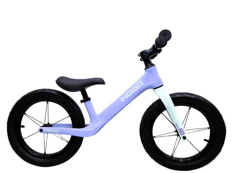 Велобіг Corso Indigo 14``, (БУЗКОВИЙ)  фото 1