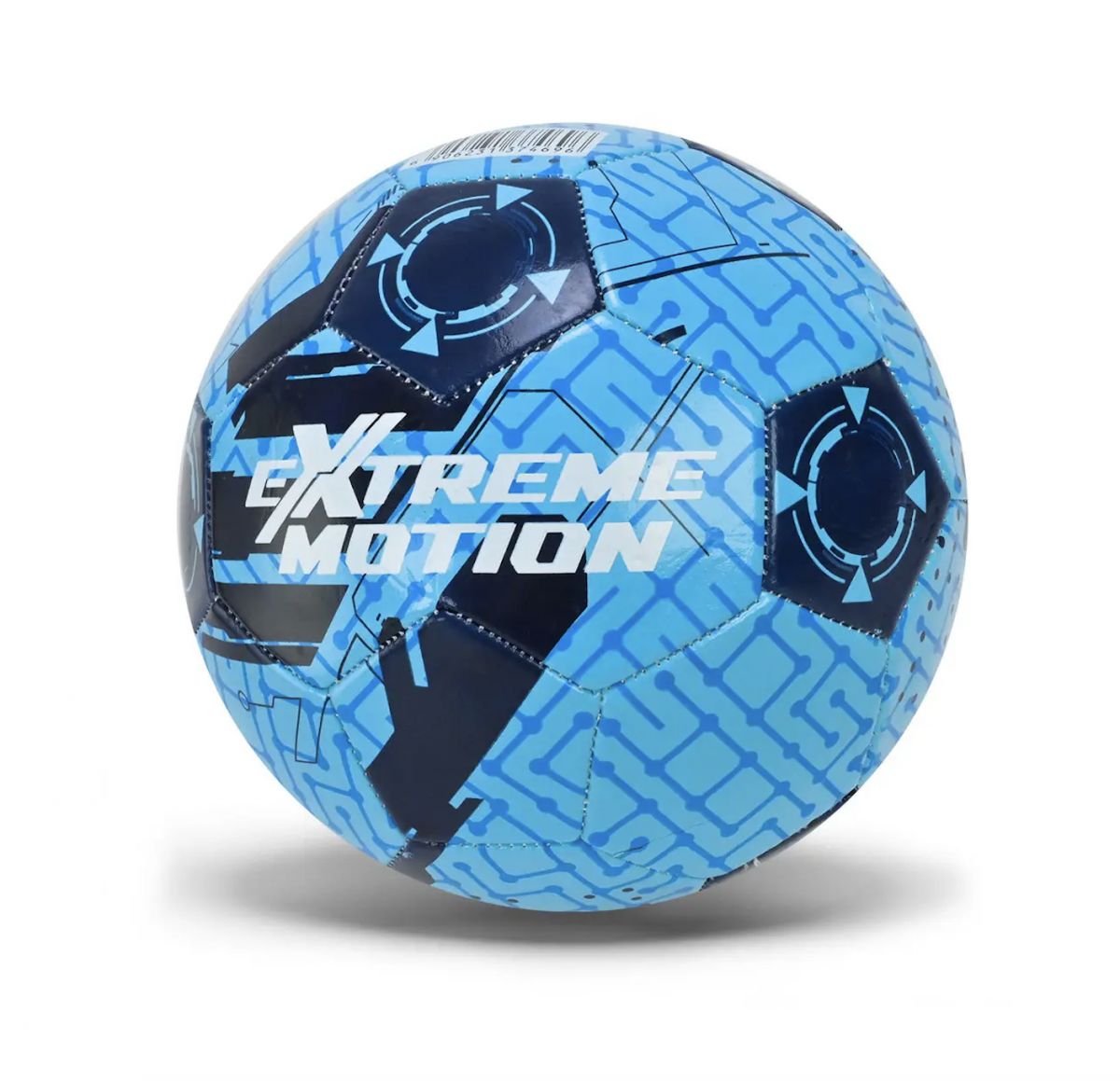 Мʼяч футбольний №5, PVC 280g (БЛАКИТНИЙ)  фото 1