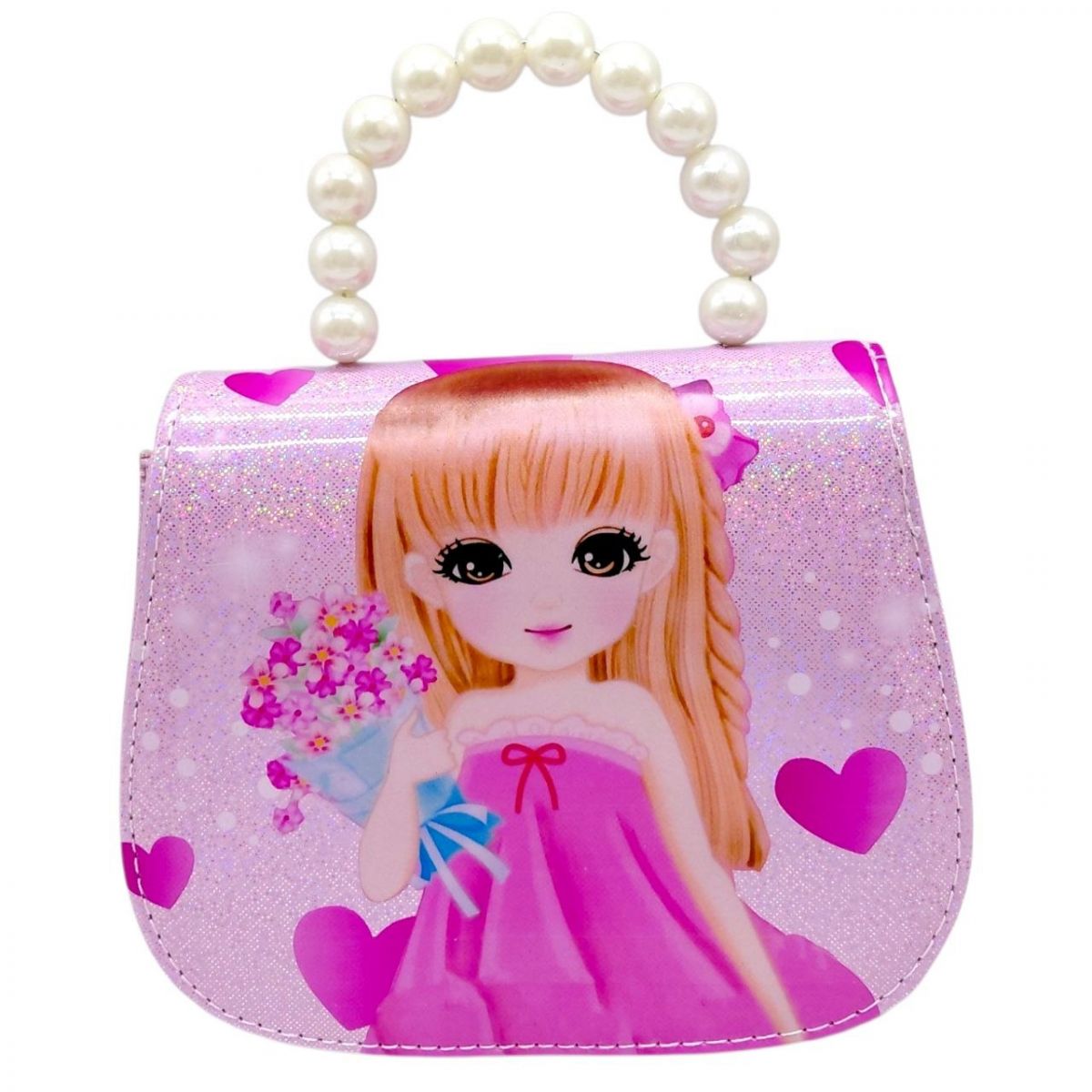 Детская сумочка "Девочка" (РОЗОВАЯ)  фото 1