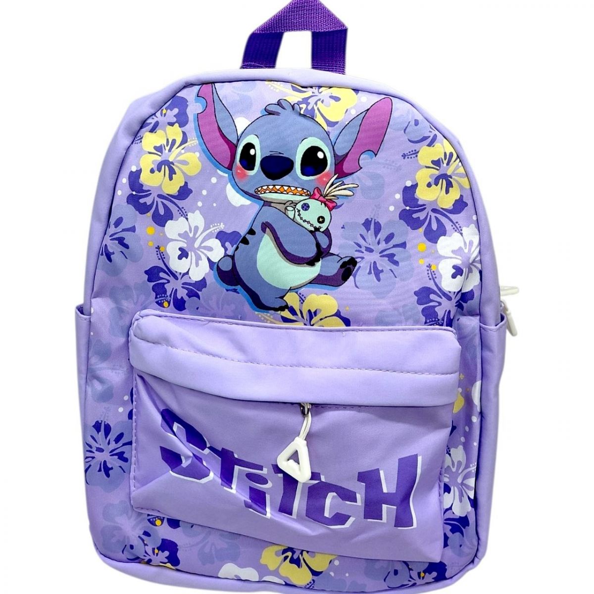 Рюкзак детский "Stitch/Стич" 34х12х26 см (СИРЕНЕВЫЙ)  фото 1