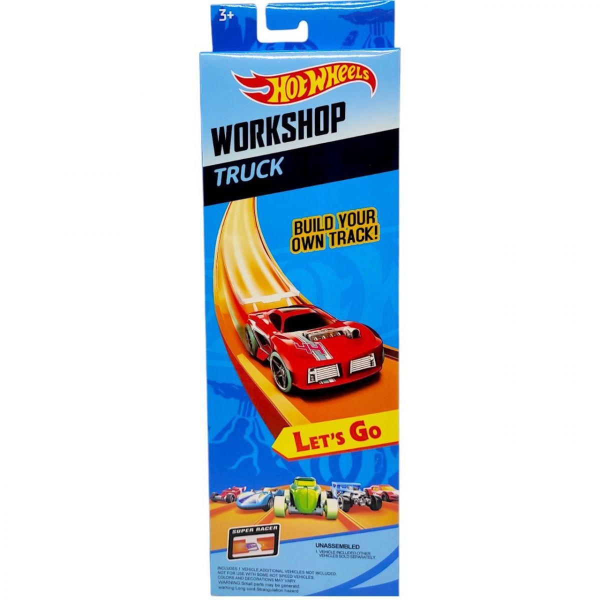 Уценка.  Трек з машинкою (метал 7 см) "Швидкість"  - Надорвана упаковка  фото 1