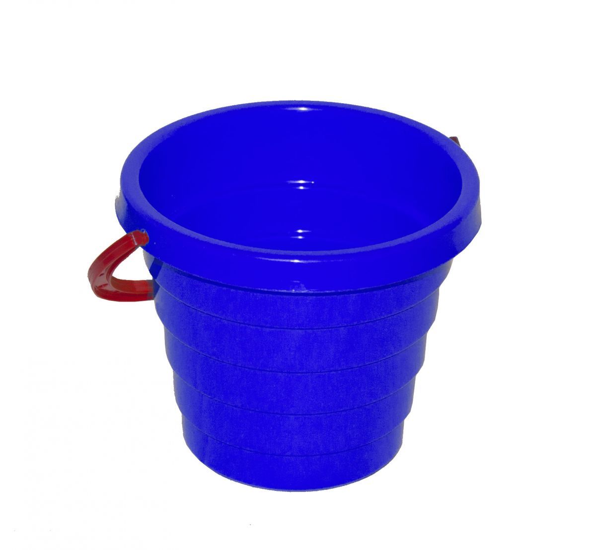 Уцінка.  Відерце А ТехноК (синє) - Відколовся пластик на дні відра  фото 1