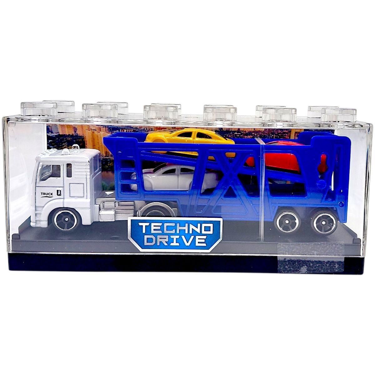 Модель – Іграшковий АВТОПЕРЕВІЗНИК, (БІЛИЙ)  фото 1