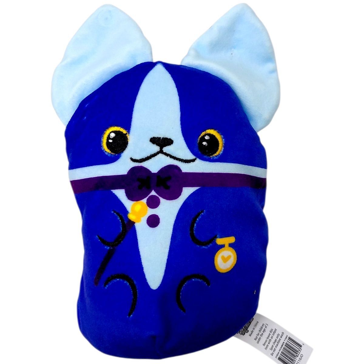 М’яка іграшка Dogs vs Squirls серії Chonk – ПЕСИК ТЕМНО-БЛАКИТНИЙ  фото 1