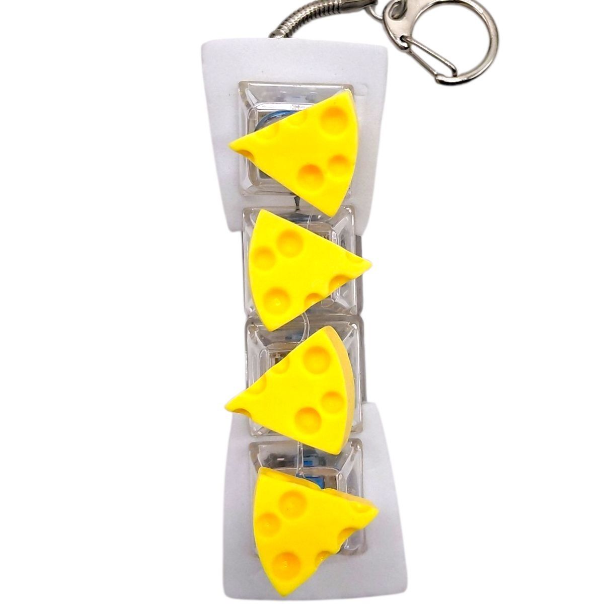 КЛАВІАТУРА-БРЕЛОК LED 4 КНОПКИ (СИР)  фото 1