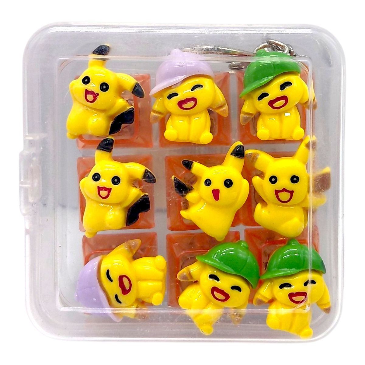 КЛАВІАТУРА-БРЕЛОК LED 9 КНОПОК (ПІКАЧУ) мікс  фото 1