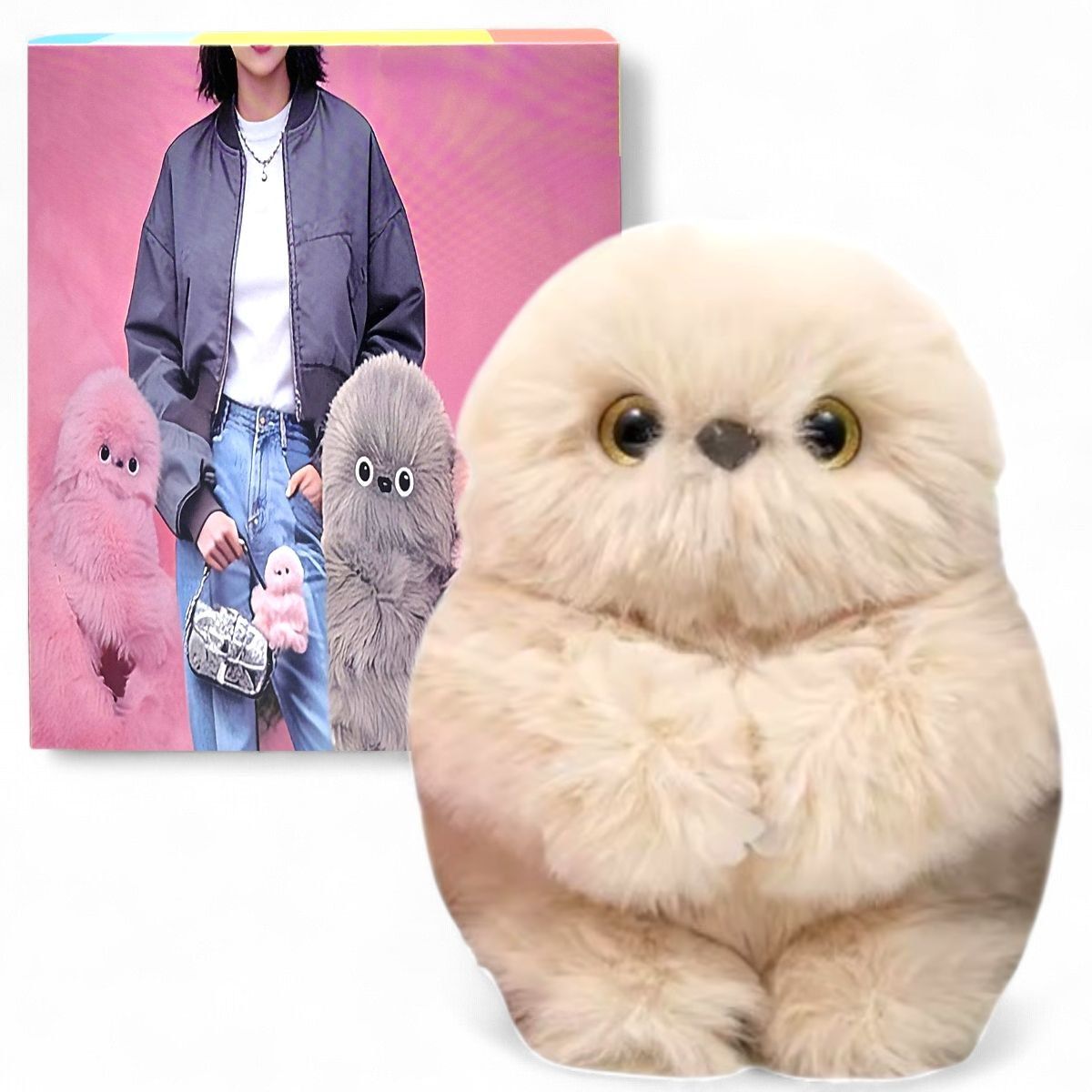 Інтерактивна іграшка (повторюшка) "MIRUMI \ МІРУМІ" - СОВА (БІЛИЙ)  фото 1