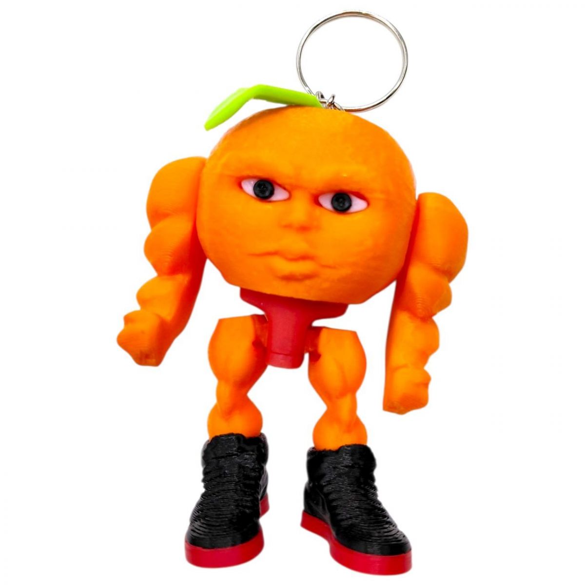 Брелок (3d печать) "БРАТЬЯ МАРИО: МАРИО \ MARIO", 8 см  фото 1