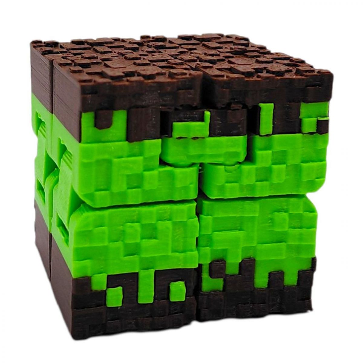 Антистрес "Куб нескінченності" (куби землі) 3d друк  фото 1