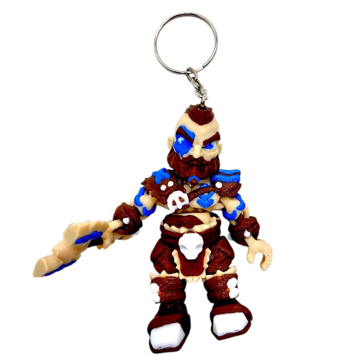 Брелок (3d печать) "БРАТЬ МАРИО: ДОНКЕЙ КОНГ", 7 см  фото 1