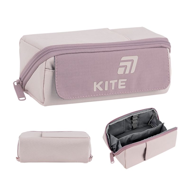 Пенал Kite 2702-5 світло-рожевий  фото 1