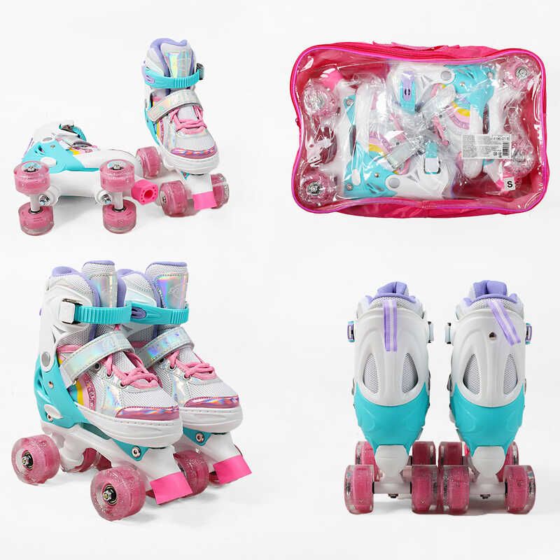 Ролики, розмір 30-33 (Різнобарвний)  фото 1