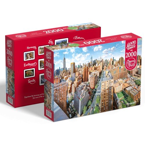 Пазли "Місто Вандербілт", 2000 деталей  фото 1