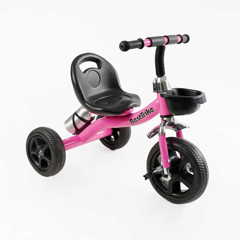 Велосипед 3-х колісний Best Trike, (Рожевий)  фото 1