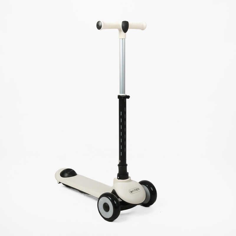 Самокат триколісний Skyper, (Чорно-білий)  фото 1