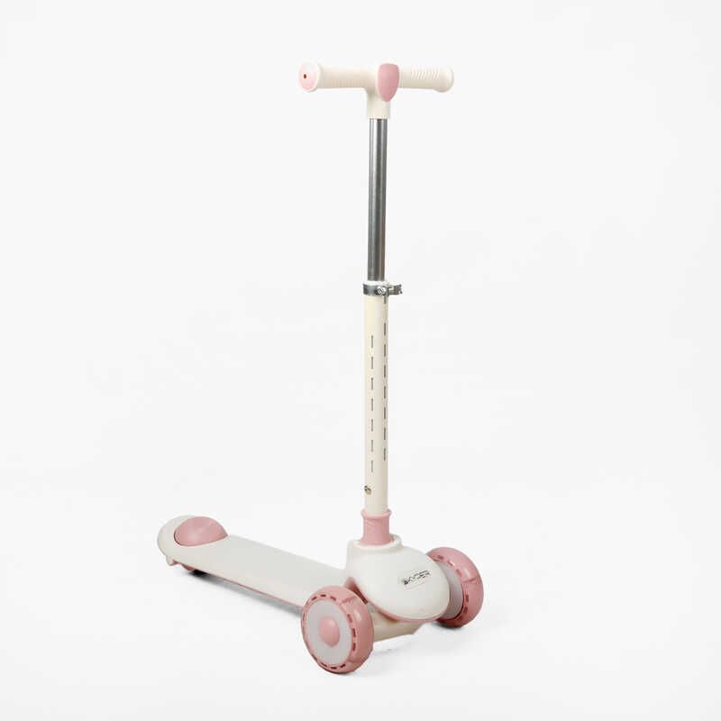 Самокат триколісний Skyper, (Біло-рожевий)  фото 1