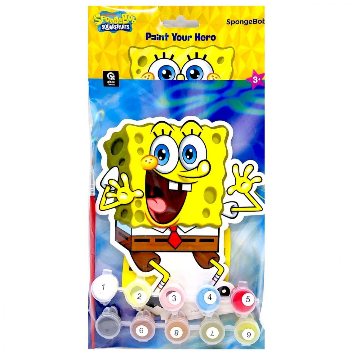 Набір для розпису "Фігурка.  Фігурка Губка Боб" р. 28,5x15,2 см  фото 1