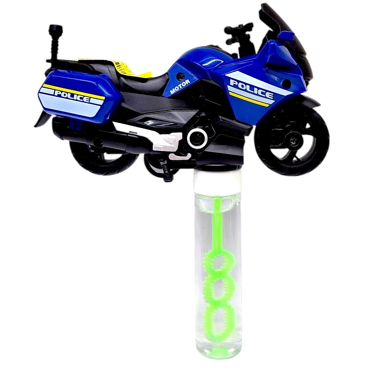 Бульбашки мильні "Bubble World" з  мотоциклом (СИНІЙ)  фото 1