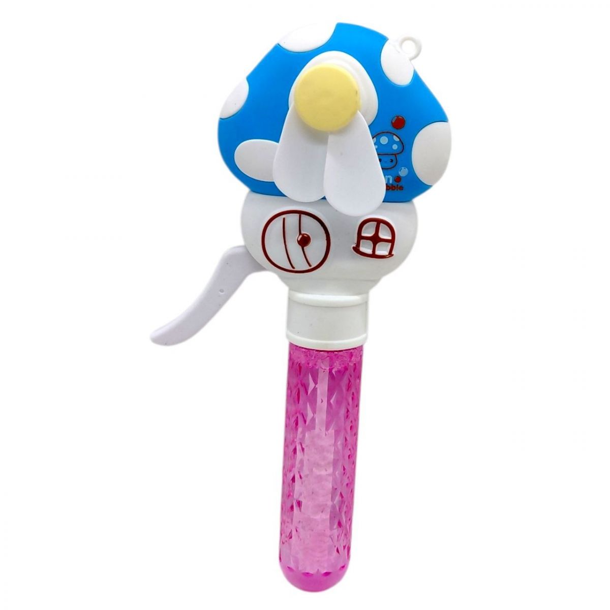 Бульбашки мильні "Гриб" з вентилятором (БІЛИЙ)  фото 1