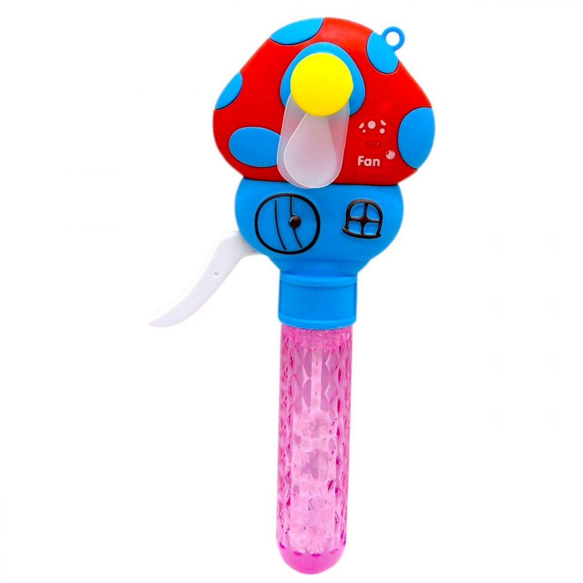 Бульбашки мильні "Гриб" з вентилятором (БЛАКИТНИЙ)  фото 1