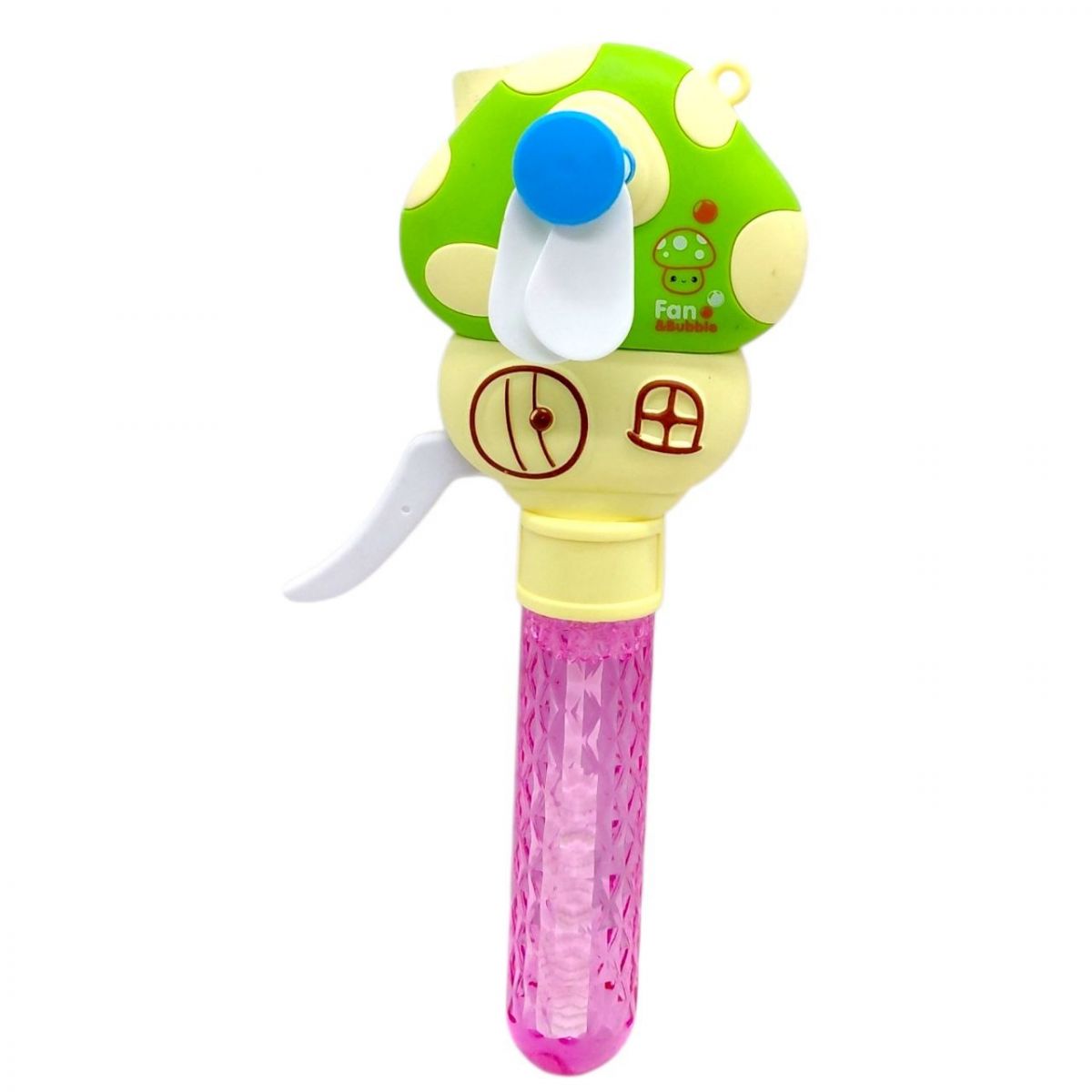 Бульбашки мильні "Гриб" з вентилятором (ЖОВТИЙ)  фото 1