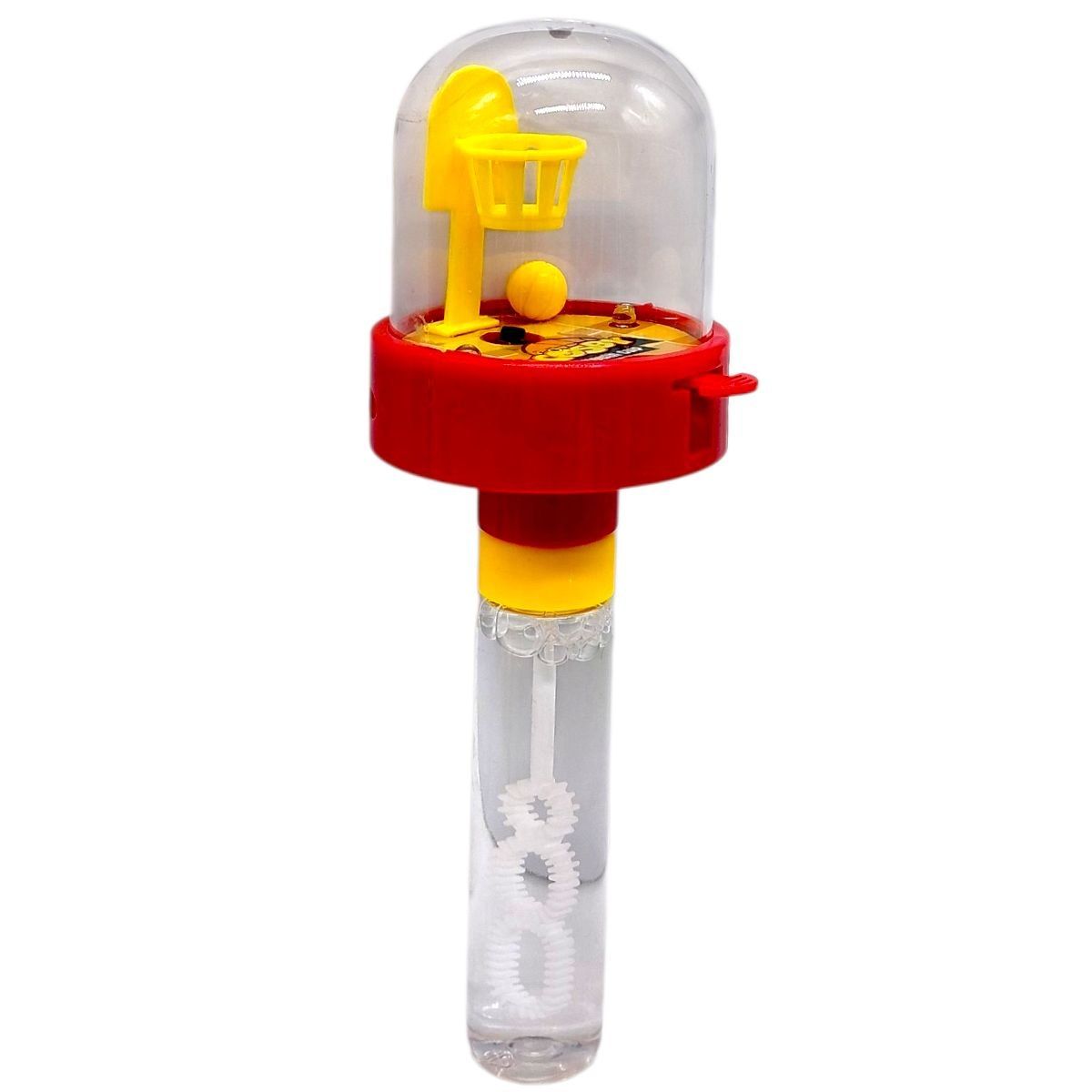 Бульбашки мильні з міні-грою "Баскетбол" (ЖОВТИЙ)  фото 1