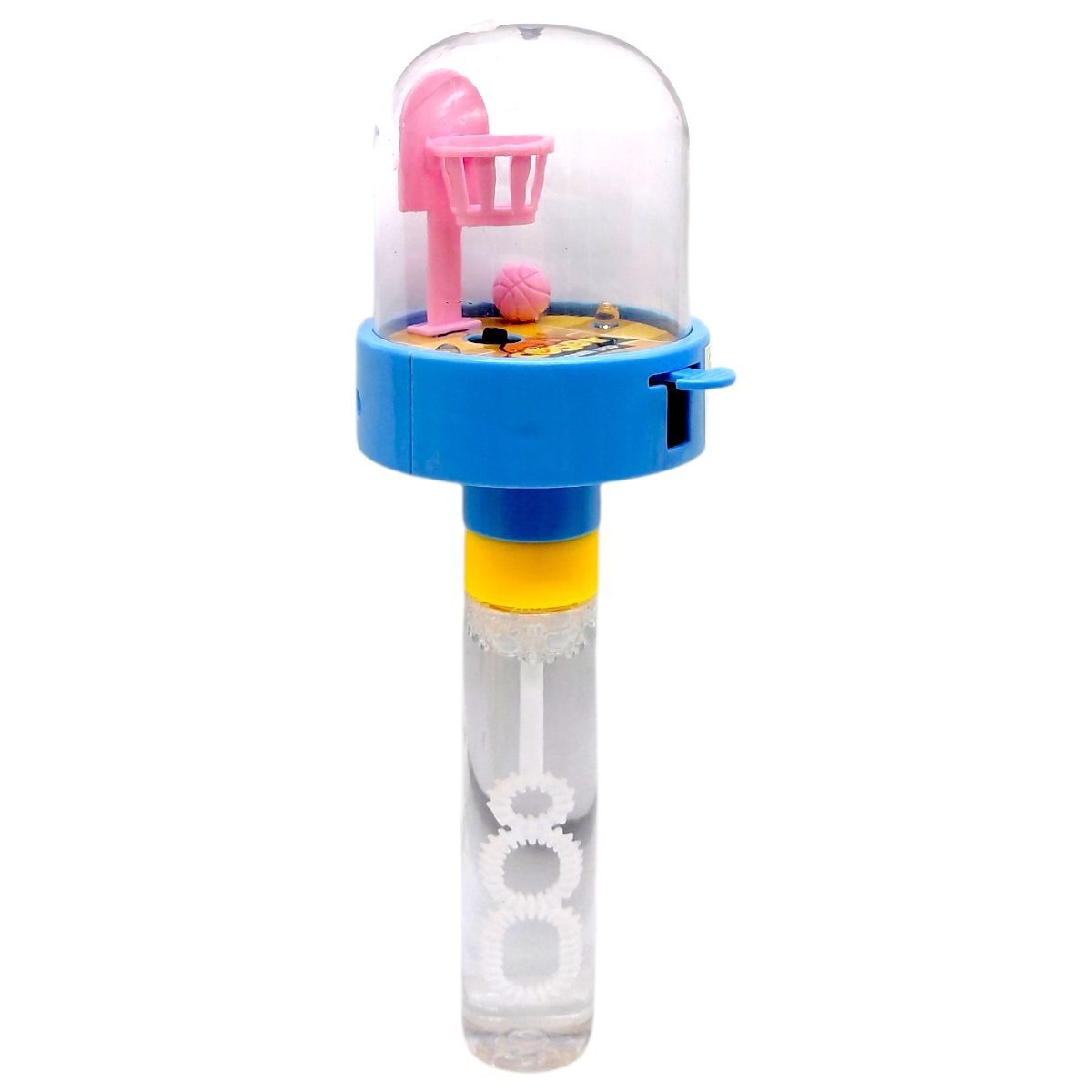 Бульбашки мильні з міні-грою "Баскетбол" (БЛАКИТНИЙ)  фото 1