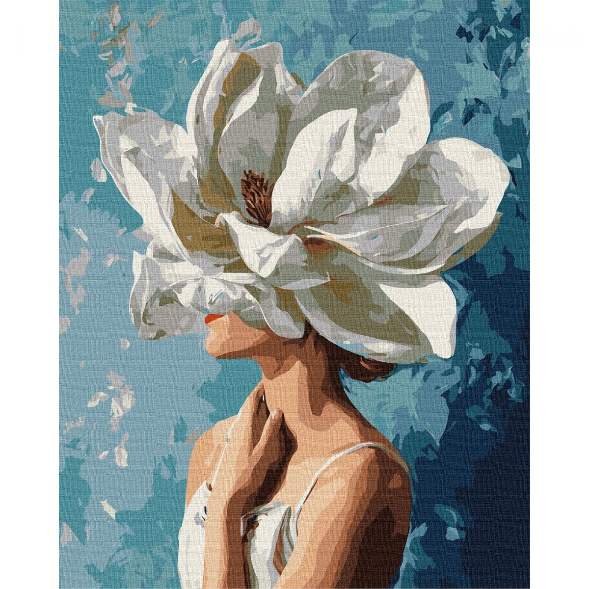 Картина по номерах "Ніжність та загадка" 40х50 см  фото 1